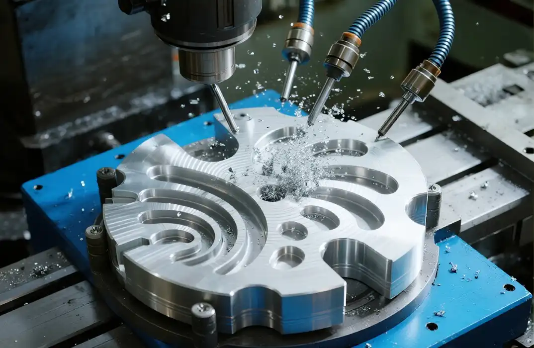 Aerospace parts machining Aerospace parts machining